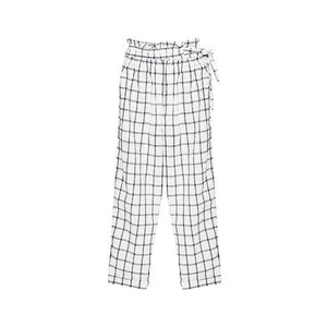Just Cotton - Light High Waisted Organic Cotton Trousers