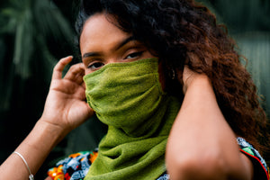 Anti Drop Unisex Knit Face Mask “ Maskscarf”