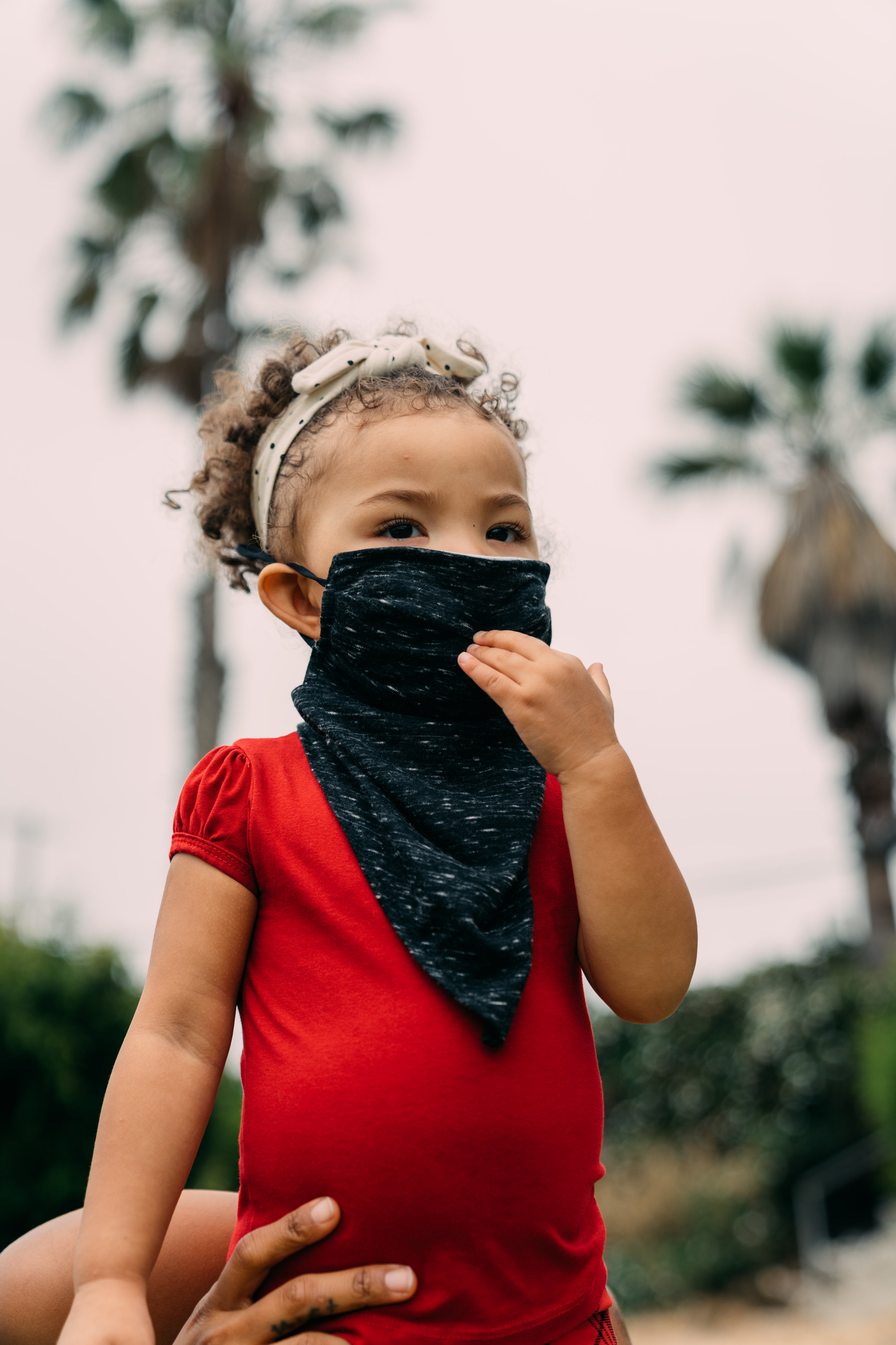 Toddler & Kids Face Mask Anti drop“ Maskscarf”