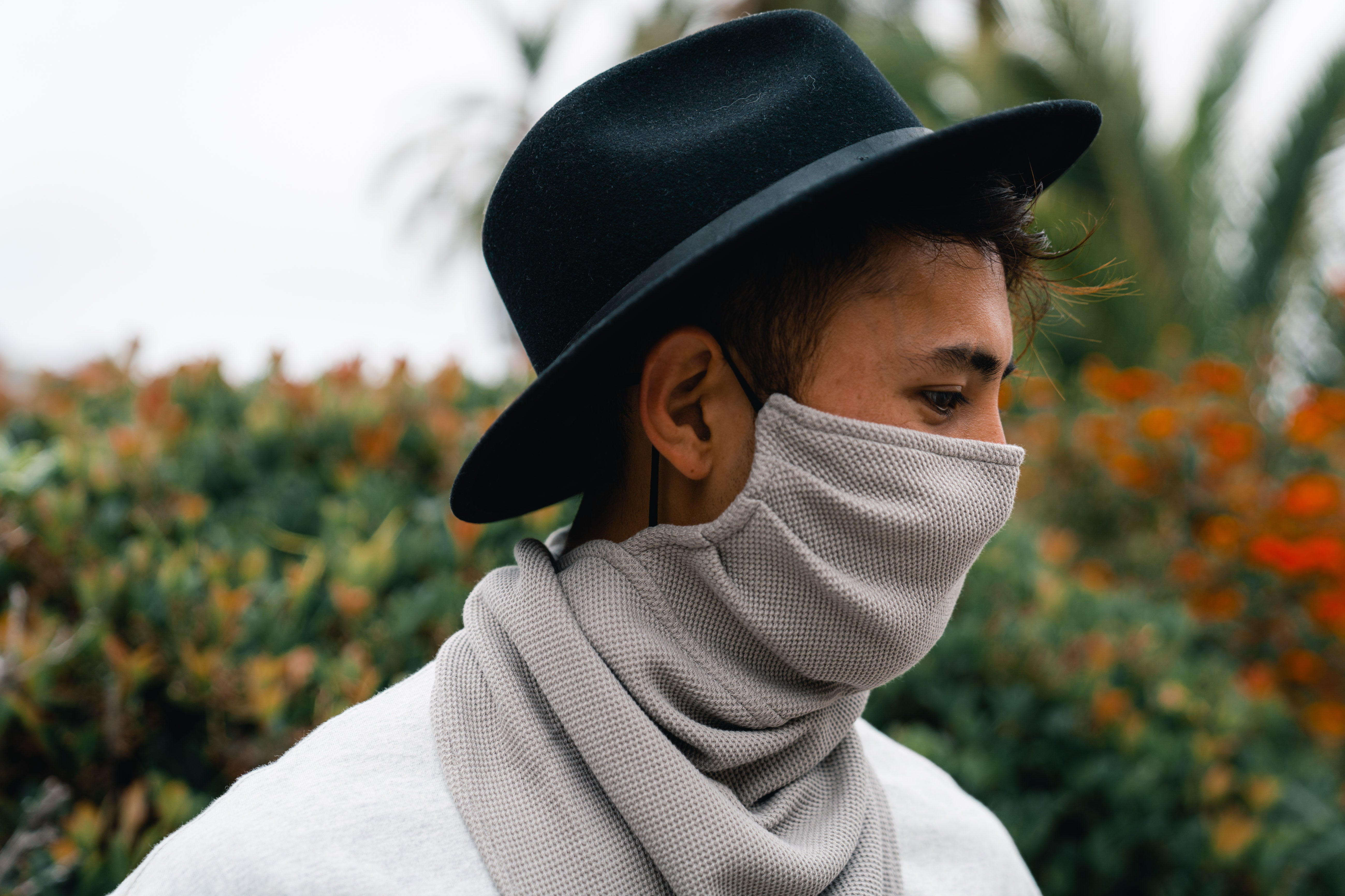 Men’s Anti Drop Knit Face Mask “ Maskscarf”