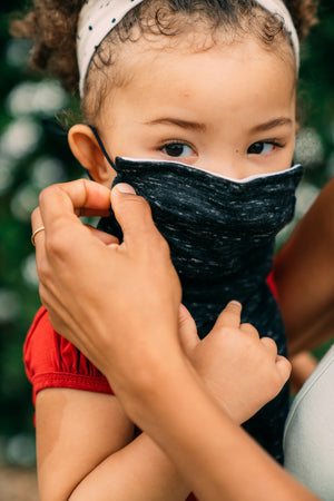 Toddler & Kids Face Mask Anti drop“ Maskscarf”