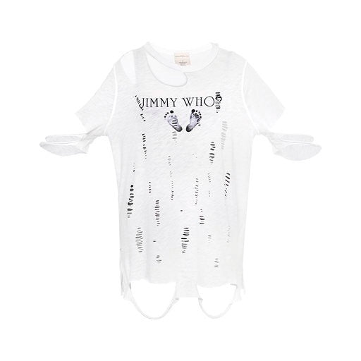 Deconstructed White T-shirt